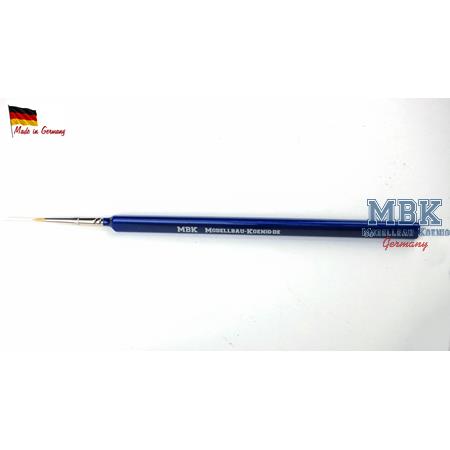 MBK Synthetikpinsel spitz, Dreikantstiel 00