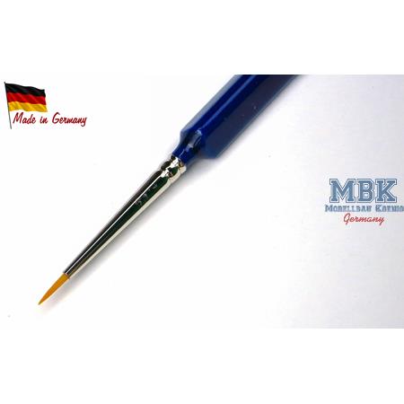 MBK Synthetikpinsel spitz, Dreikantstiel 00