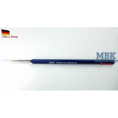 MBK Synthetikpinsel spitz, Dreikantstiel 0