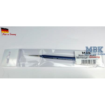 MBK Synthetikpinsel spitz, Dreikantstiel 10/0