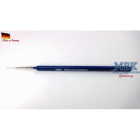 MBK Synthetikpinsel spitz, Dreikantstiel 10/0