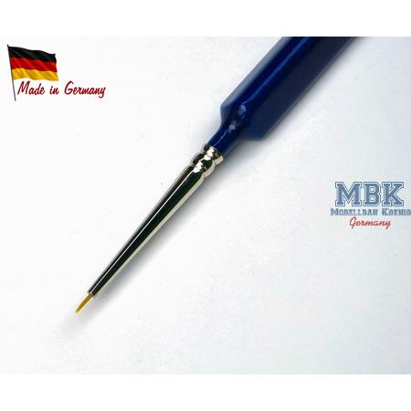 MBK Synthetikpinsel spitz, Dreikantstiel 10/0
