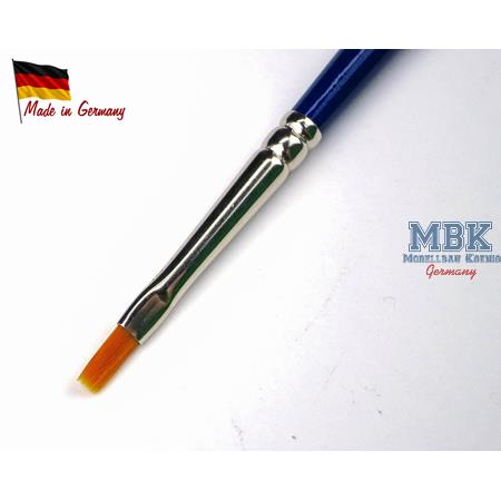 MBK Synthetikpinsel flach, Rundstiel 1