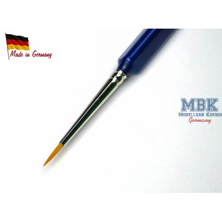 MBK Synthetikpinsel spitz, Dreikantstiel 1