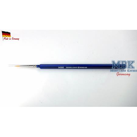 MBK Synthetikpinsel spitz, Dreikantstiel 2