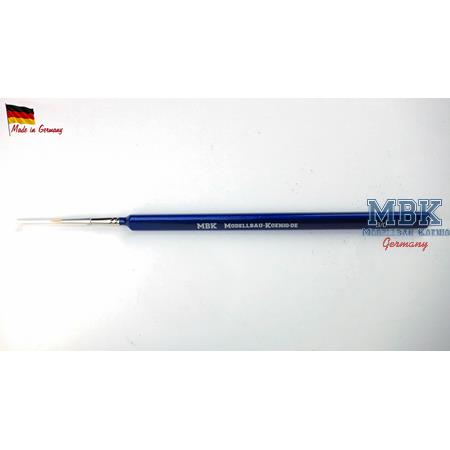 MBK Synthetikpinsel spitz, Dreikantstiel 3/0