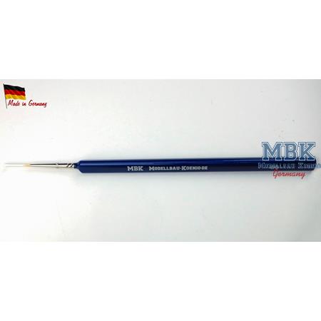 MBK Synthetikpinsel spitz, Dreikantstiel 4/0