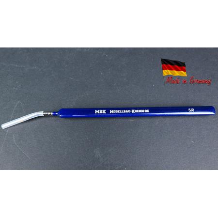 MBK Aqua.-Synthetikpinsel gebogen, 3-Eckstiel 5/0