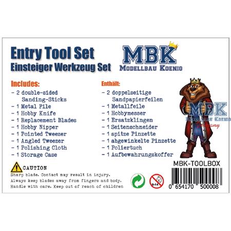 MBK-TOOLBOX Einsteiger Werkzeug Set / Tool Set