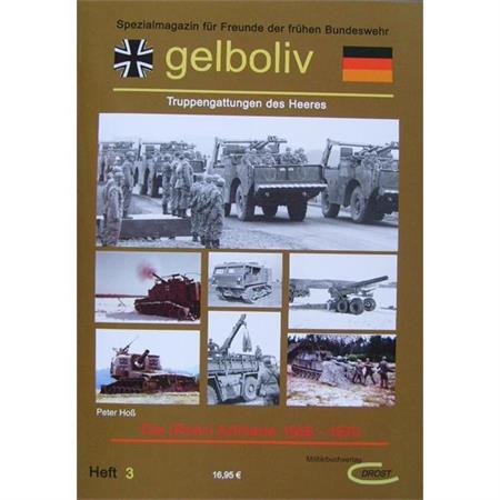 Gelboliv Band 3 - Die (Rohr)-Artillerie der Bundes