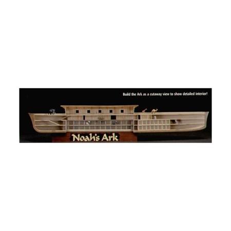 Noah's Ark with Noah figure and animals