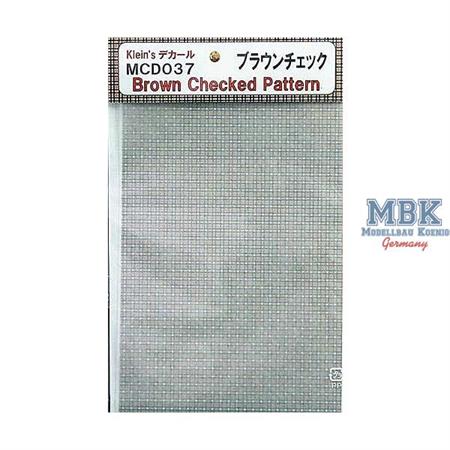 Brown Checked Pattern