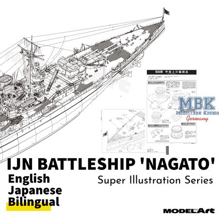 Super Illustration IJN Battleship NAGATO