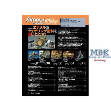 Armour Modelling Vol. 217   11/2017