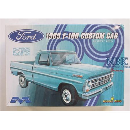 '69 Ford F-100 custom cab short bed 1:25