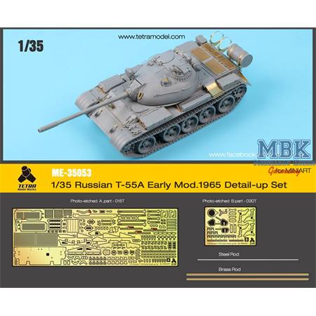 T-55A Russian Tank, early (Miniart) Detail up Set