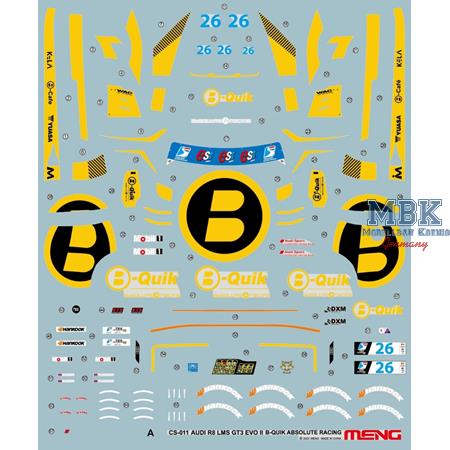 Audi R8 LMS GT3 EVO II B-Quik Absolute Racing