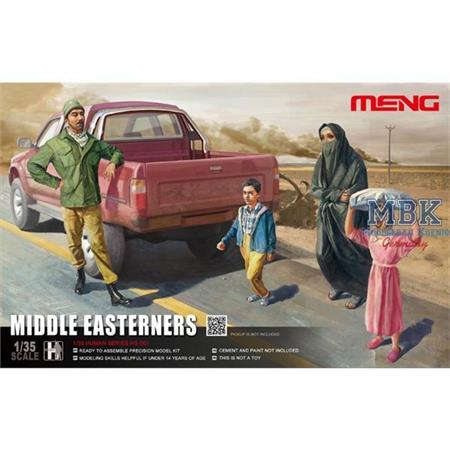 Middle easterners in the street