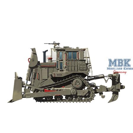 D9R Armored Bulldozer with Slat Armor