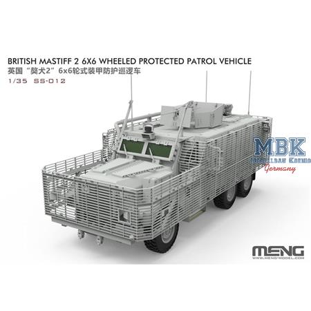 British Mastiff 2 6X6 Wheeled Protected Patrol Veh