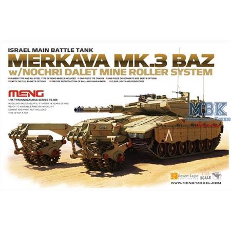 Merkava Mk.3 BAZ mit Nochri Dalet Mine Roller
