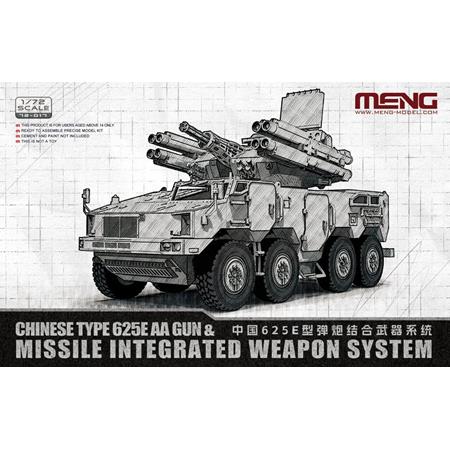 Chinese Type 625E AA Gun & Missile Integrated W.S.