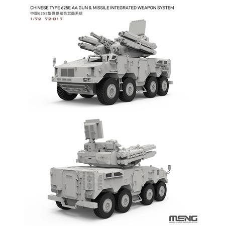 Chinese Type 625E AA Gun & Missile Integrated W.S.