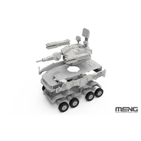 Chinese Type 625E AA Gun & Missile Integrated W.S.
