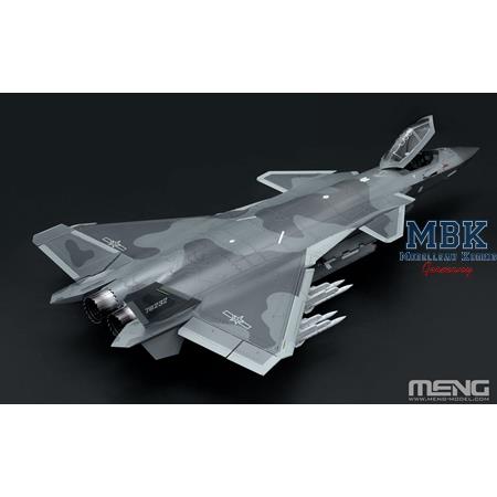 Chinese Chengdu J-20 Stealth Fighter (Beast Mode)