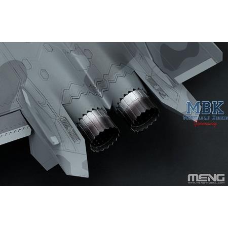 Chinese Chengdu J-20 Stealth Fighter (Beast Mode)