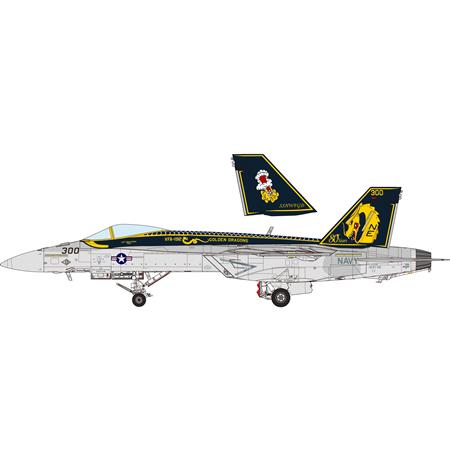 Boeing F/A-18E Super Hornet "Golden Dragons"