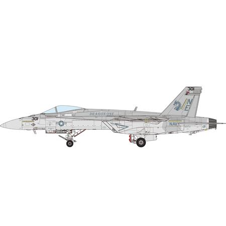 Boeing F/A-18E Super Hornet "Golden Dragons"