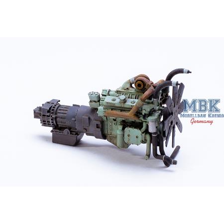 M911 C-HET 8V-92TA-90 Diesel Engine & Transmission