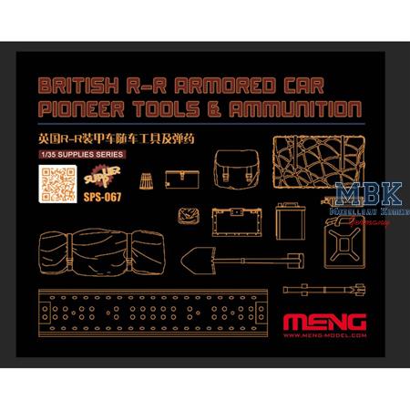 British R-R Armored Car Pioneer Tool & Ammunition