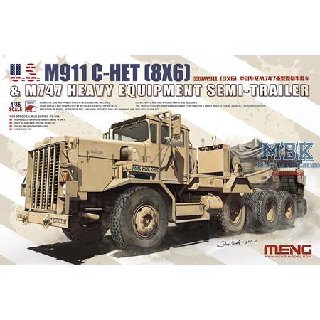 M911 C-HET and M747 Semi Trailer