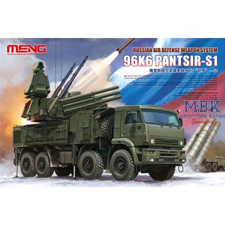 Russian Air Defense Weapon System 96K6 Pantsir-S1