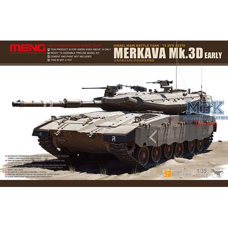 Israel Main Battle Tank Merkava Mk.3D Early