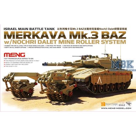 Merkava Mk.3 BAZ w/ Nochri Dalet Mine Roller