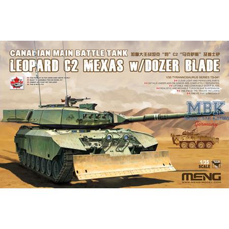 Canadian Leopard C2 MEXAS w/ Dozer Blade