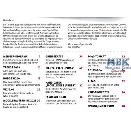 Modell Fan / Kit Modellbau Jahrbuch 2026