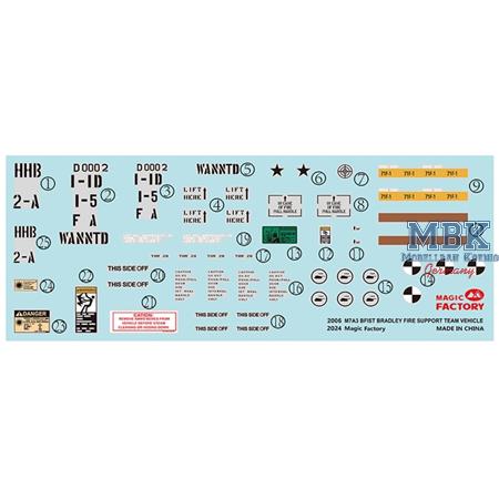 M7A3 BFIST BRADLEY Fire Support Team Vehicle