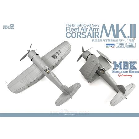 The British Royal Navy Fleet Air Arm Corsair MK.II