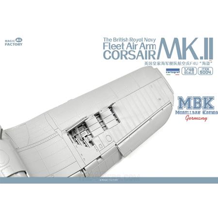 The British Royal Navy Fleet Air Arm Corsair MK.II