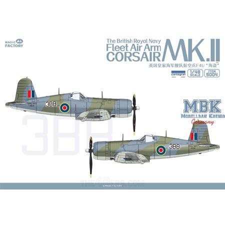 The British Royal Navy Fleet Air Arm Corsair MK.II
