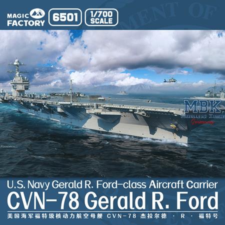 Aircraft Carrier USS Gerald R. Ford CVN-78-UPGRADE