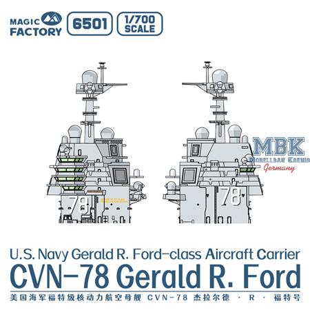 Aircraft Carrier USS Gerald R. Ford CVN-78-UPGRADE