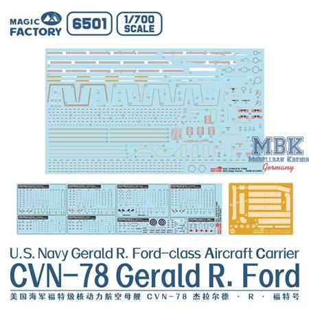 Aircraft Carrier USS Gerald R. Ford CVN-78-UPGRADE