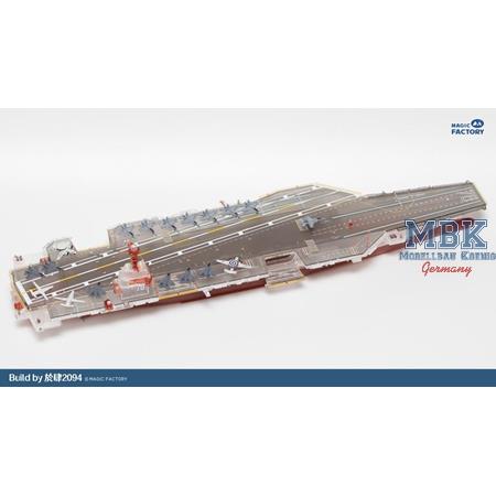 Clear Painted Colorful USS Gerald R. Ford CVN-78