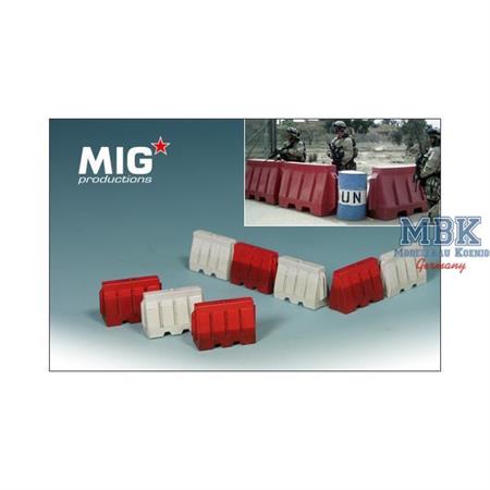 Plastic Jersey Barriers