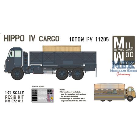 Hippo IV - Cargo FV 11205 - 10 ton